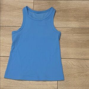 lululemon Align T™ Waist-Length
Racerback Tank Top, Aero Blue, Size 2 EUC